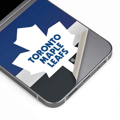 NHL Toronto Maple Leafs Jersey Galaxy Z Flip6 Skin